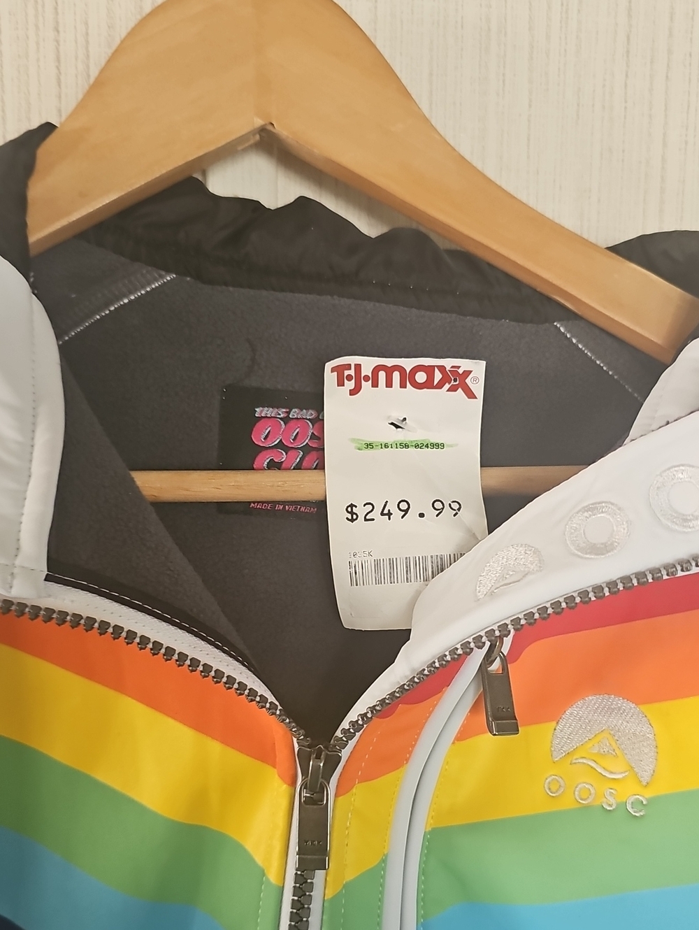 Women's Rainbow Jacket - Picture 2 of 4